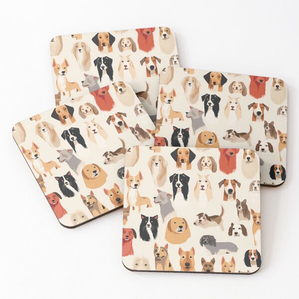 Item preview, Super Cute Multi Dog Print designed and sold by poshprintlab.
