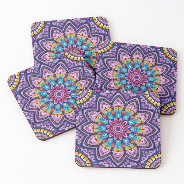 Item preview, Colorful mandala, pattern designed and sold by LuckyFamily.