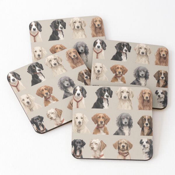 Item preview, Multi Breed Dog Print designed and sold by poshprintlab.