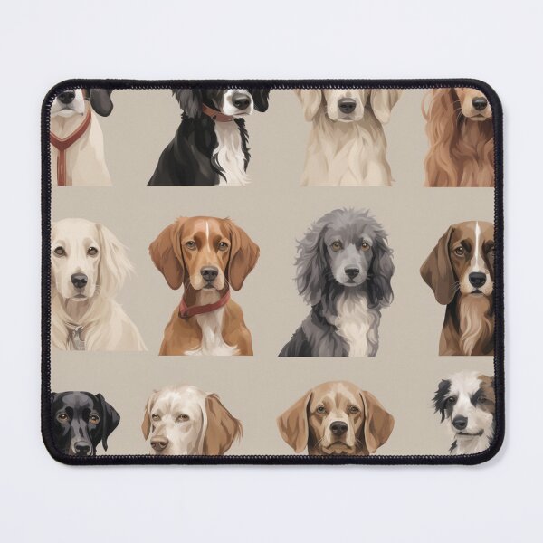 Item preview, Multi Breed Dog Print designed and sold by poshprintlab.