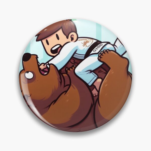 Artikelvorschau, BJJ Bear Cute Forest White GI  entworfen und verkauft von Martial-Art-23.