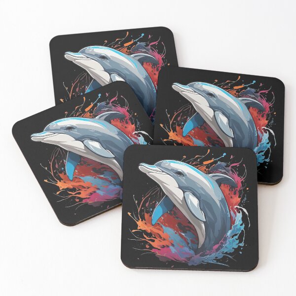 Item preview, Colorful dolphin in Graffiti Style designed and sold by MindSmith.