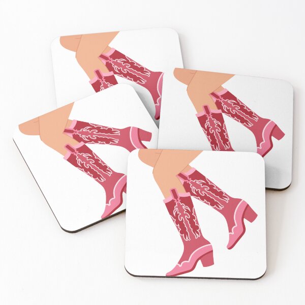 Item preview, pink and red cowgirl boots designed and sold by sarahhtaylor.