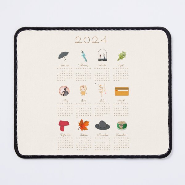 Item preview, Goblin kdrama 2024 calendar designed and sold by nelkrshop.