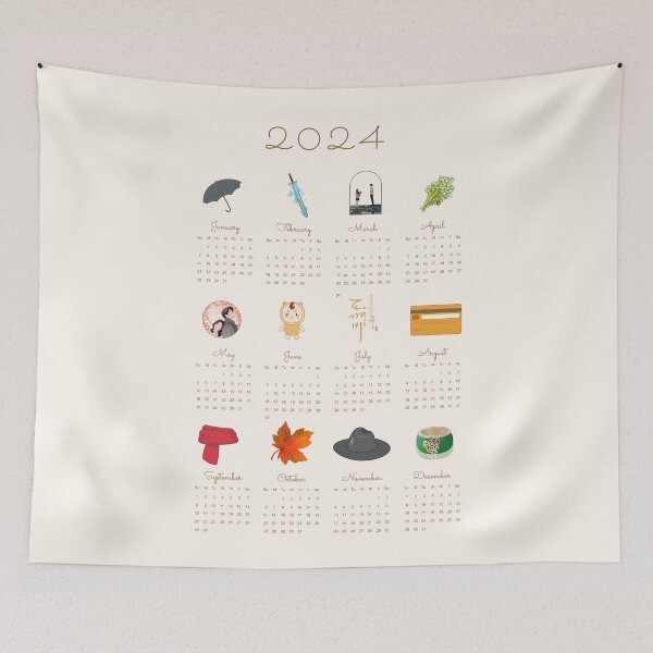 Item preview, Goblin kdrama 2024 calendar designed and sold by nelkrshop.