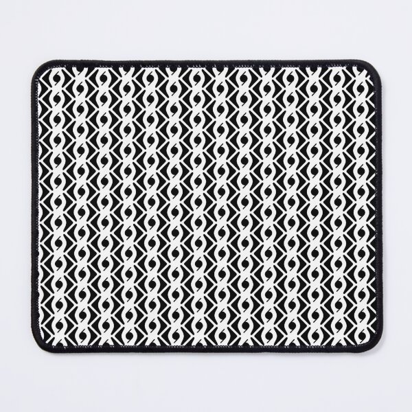 Item preview, CHAINLINK. ABSTRACT MINIMAL REPEAT PATTERN. BLACK. designed and sold by 5hertz.