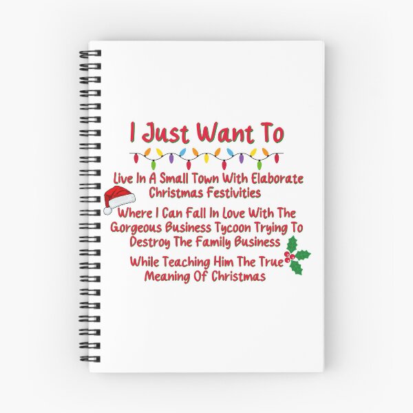 Item preview, I Just Want To Live The Christmas Movie Tropes designed and sold by ASeasonalFlair.