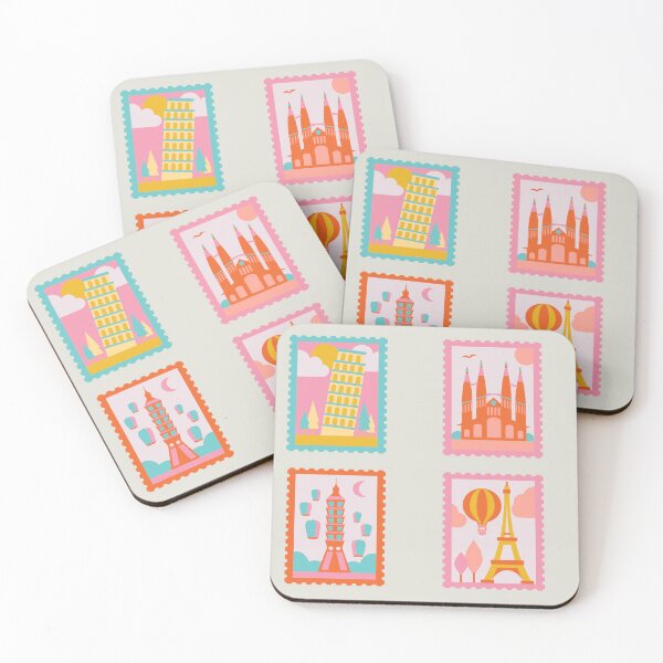 Item preview, Worldly Impressions: Vibrant Stamp Collection for the Modern Traveler designed and sold by Nara8.