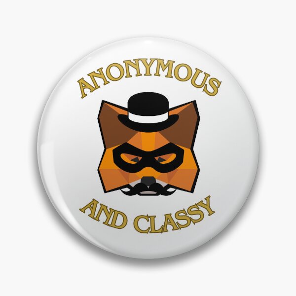 Item preview, Anonymous And Classy - MetaMask Logo designed and sold by GetCryptoSwag.