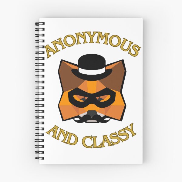 Item preview, Anonymous And Classy - MetaMask Logo designed and sold by GetCryptoSwag.