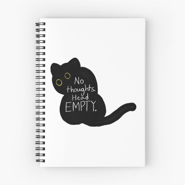 Aperçu de l'œuvre Aucune idée, chat noir créée et vendue par SweetBeaTea.