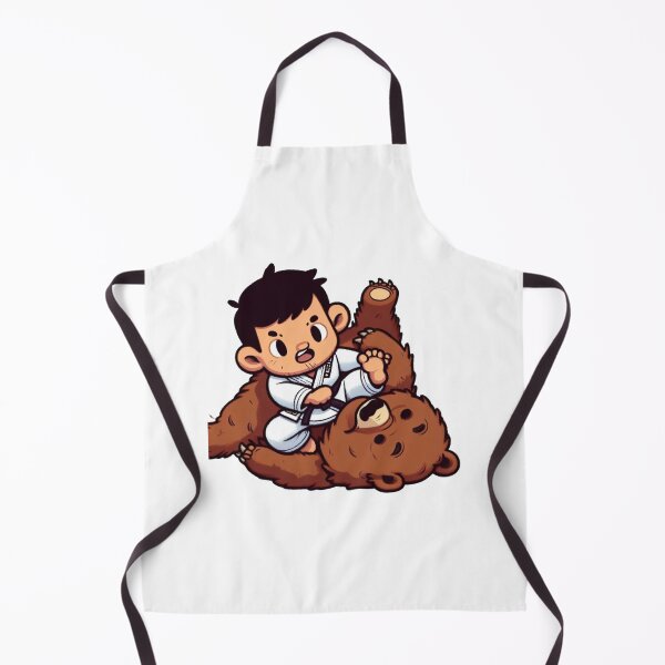 Artikelvorschau, BJJ Fighter bear cute cartoon style entworfen und verkauft von Martial-Art-23.