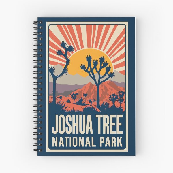 Item preview, A Vintage Travel Art of the Joshua Tree National Park - California - US  designed and sold by GoodOldVintage.