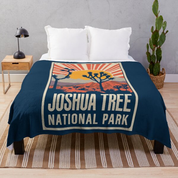 Item preview, A Vintage Travel Art of the Joshua Tree National Park - California - US designed and sold by GoodOldVintage.