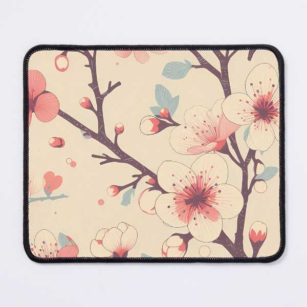 Item preview, Cherry blossom Floral Delight - Pastel Pattern - Retro Style designed and sold by PatternBouquet.