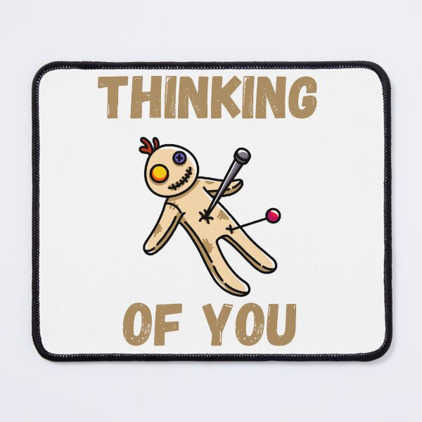 Item preview, Thinking of You Funny Voodoo Doll Sarcastic Tshirt designed and sold by TheTshirtCA.