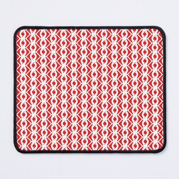 Item preview, CHAINLINK. ABSTRACT MINIMAL REPEAT PATTERN. RED. designed and sold by 5hertz.