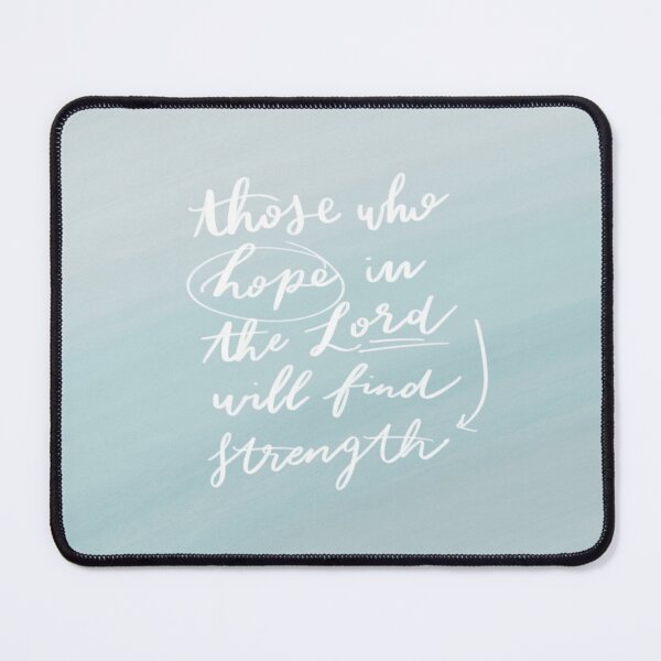 Item preview, Calligraphy Bible Verse | Isaiah 40:31 designed and sold by Annie Huang.