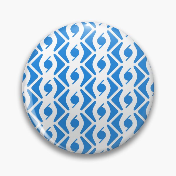 Item preview, CHAINLINK. ABSTRACT MINIMAL REPEAT PATTERN. BLUE. designed and sold by 5hertz.