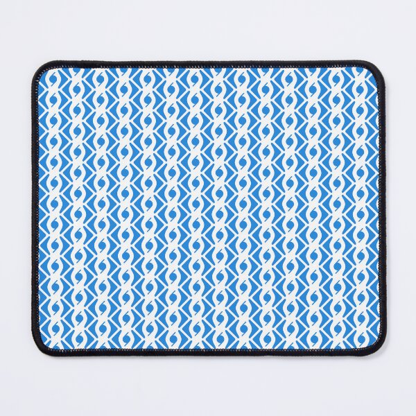 Item preview, CHAINLINK. ABSTRACT MINIMAL REPEAT PATTERN. BLUE. designed and sold by 5hertz.