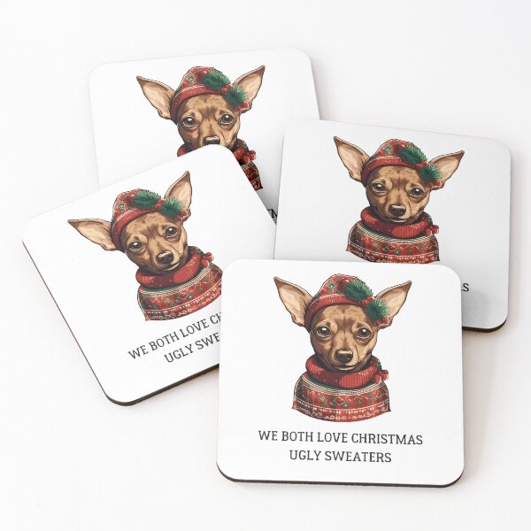 Item preview, We both love Christmas ugly sweaters designed and sold by EmAlaver.