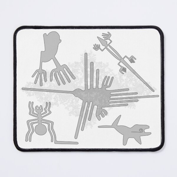 Item preview, Nazca Lines Grouped In Grey designed and sold by kernowerno.