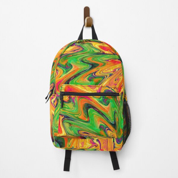Item preview, Abstract Fractal Butterfly 10 (Orange, Green, Yellow) designed and sold by SXW Designs.