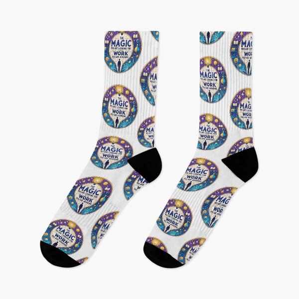 Item preview, THE MAGIC YOU ARE LOOKING FOR IS IN THE WORK YOU ARE AVOIDING  designed and sold by HYPeR-NaTUrE.