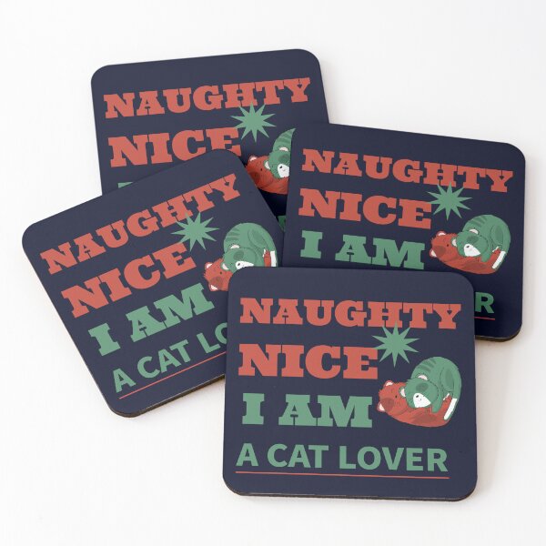 Item preview, Nice, Naughty, I Am a Cat Lover' T-Shirt designed and sold by DesigntshirtWB.