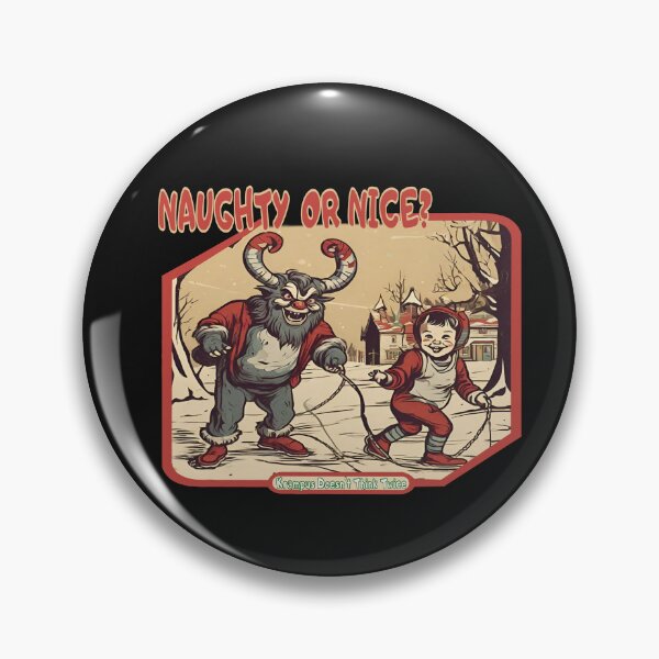 Item preview, Krampus Naughty Or Nice designed and sold by Eolithic.