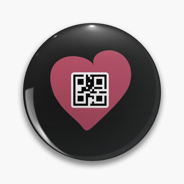 Artikelvorschau, QR ROSA HERZ entworfen und verkauft von Studio-DesignWw.