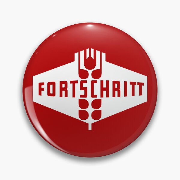 Artikelvorschau, Fortschritt Logo (weiß) entworfen und verkauft von VEB Ostladen.