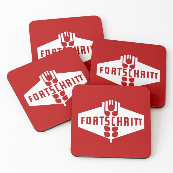 Artikelvorschau, Fortschritt Logo (weiß) entworfen und verkauft von VEB Ostladen.