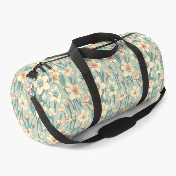 Item preview, Daffodil Floral Delight - Pastel Pattern - Retro Style designed and sold by PatternBouquet.