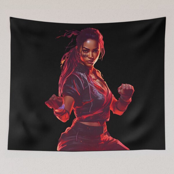 Item preview, Female warrior designed and sold by AI-Only Creations.