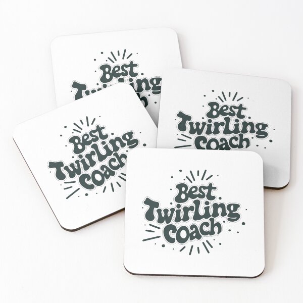 Item preview, Gift the Best Twirling Coach designed and sold by EmeraldeaArt.