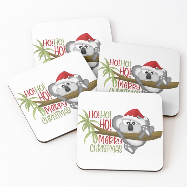 Item preview, Ho!Ho!Ho! Merry Christmas koala designed and sold by roundowl.