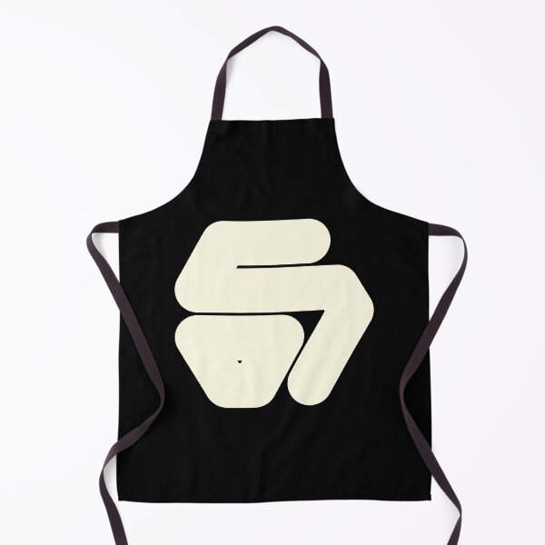 Item preview, Abstract hexagonal geometric: White Number Six (6) designed and sold by SnedLab.