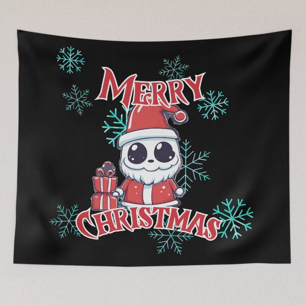 Item preview, Cute Alien Santa - Merry Christmas designed and sold by letsgetinspired.