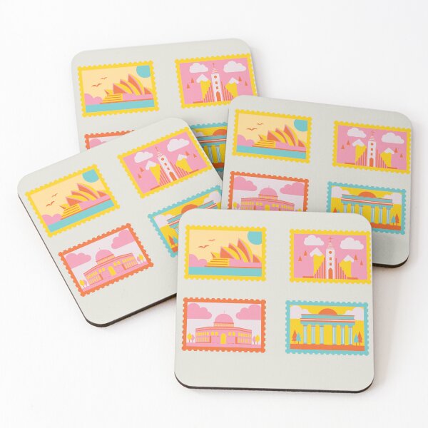 Item preview, Worldly Impressions: Vibrant Stamp Collection for the Modern Adventurer designed and sold by Nara8.