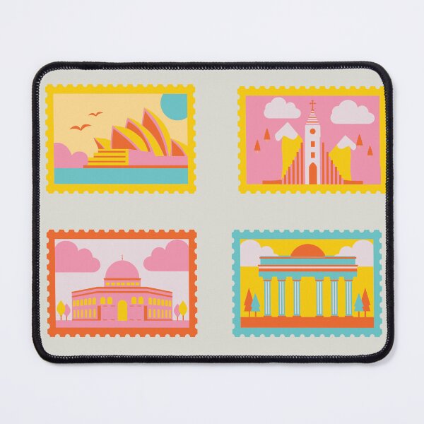 Item preview, Worldly Impressions: Vibrant Stamp Collection for the Modern Adventurer designed and sold by Nara8.