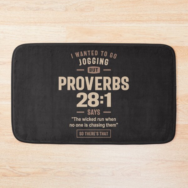 Item preview, Proverbs 28:1 Rise with Faith Christian Quote designed and sold by cidolopez.