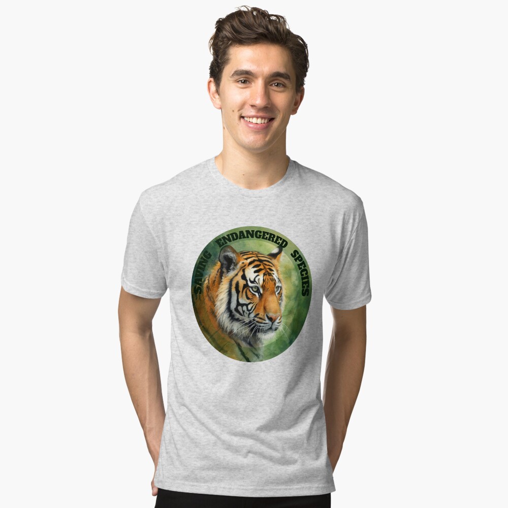 Item preview, Tri-blend T-Shirt designed and sold by S-Endangered-S.