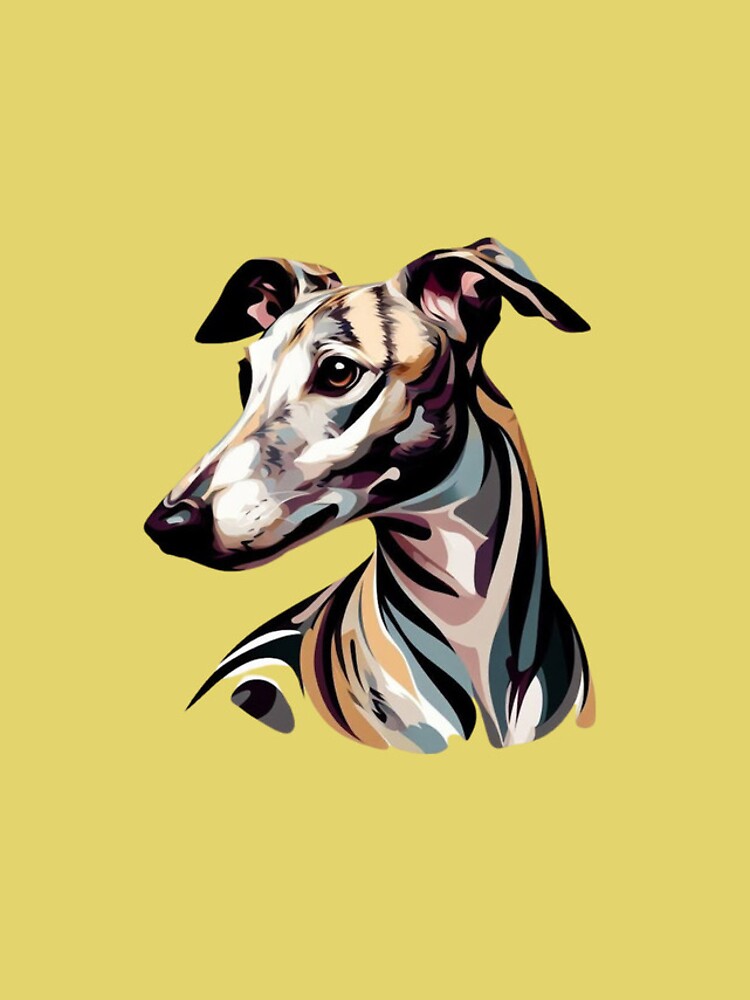 Thumbnail 4 of 4, iPhone Case, Abstract Brindle Greyhound designed and sold by IdlePython.