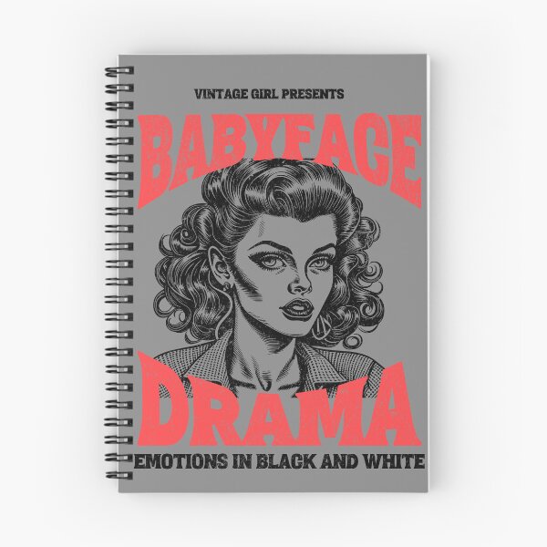 Item preview, Baby Face Drama designed and sold by vintage-grrrl.