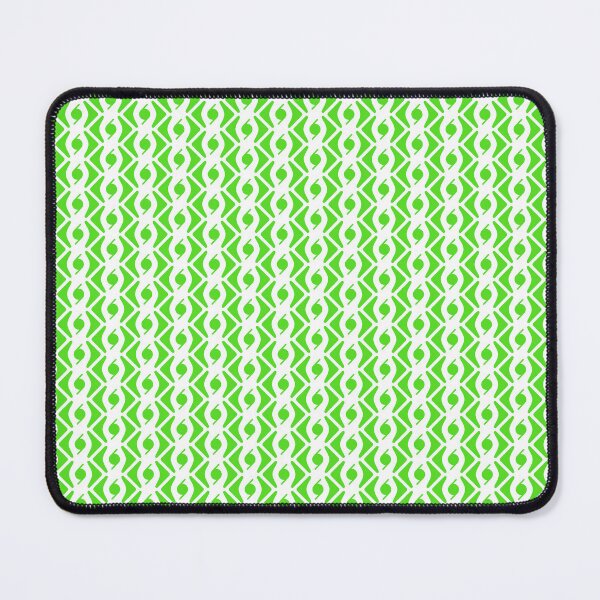 Item preview, CHAINLINK. ABSTRACT MINIMAL REPEAT PATTERN. GREEN. designed and sold by 5hertz.