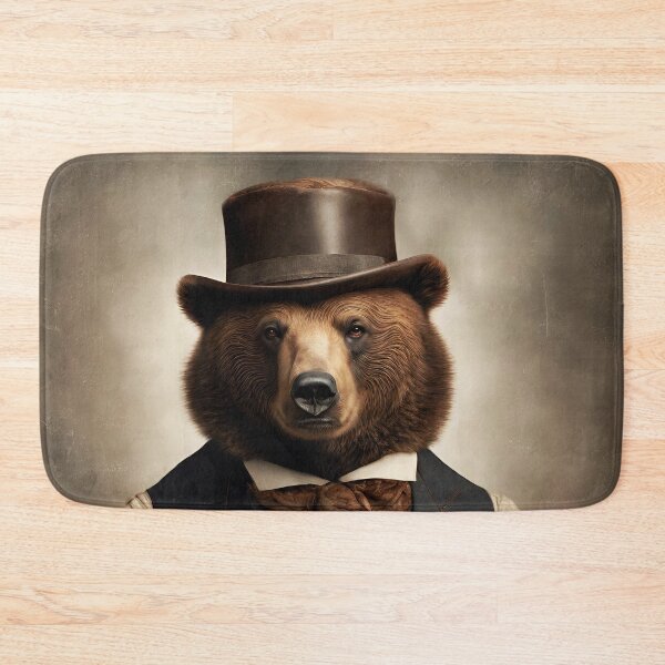 Item preview, Victorian Bear Portrait Artistic Gift Fashion Bear Style  designed and sold by popanato.