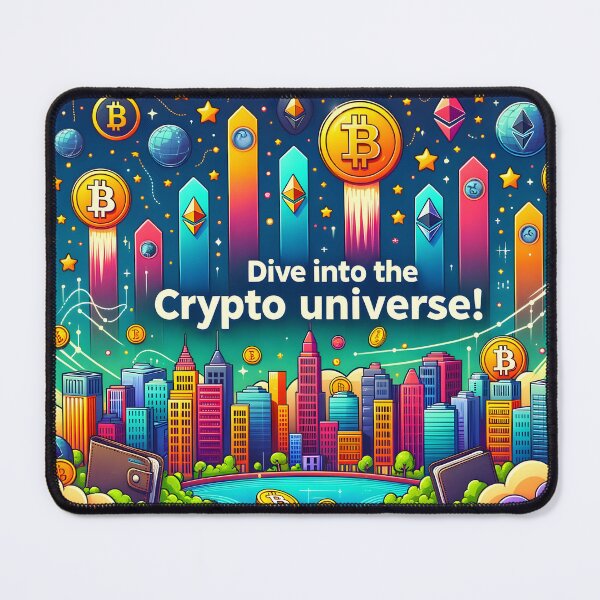 Item preview, Dive into the Crypto Universe! designed and sold by Ultraviolet1337.