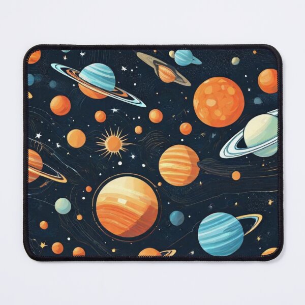 Item preview, Celestial Harmony - An Extraterrestrial Design Odyssey: Weaving the Wonders of Planets, Stars, and Galaxies into the Fabric of Your Home designed and sold by NaaEchDesign ⭐⭐⭐⭐⭐.