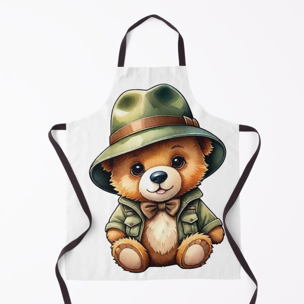 Artikelvorschau, Teddy Jäger entworfen und verkauft von MoxisWatercolor.